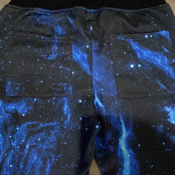 Men’s galaxy drawstring joggers size large - Picture 4 of 4